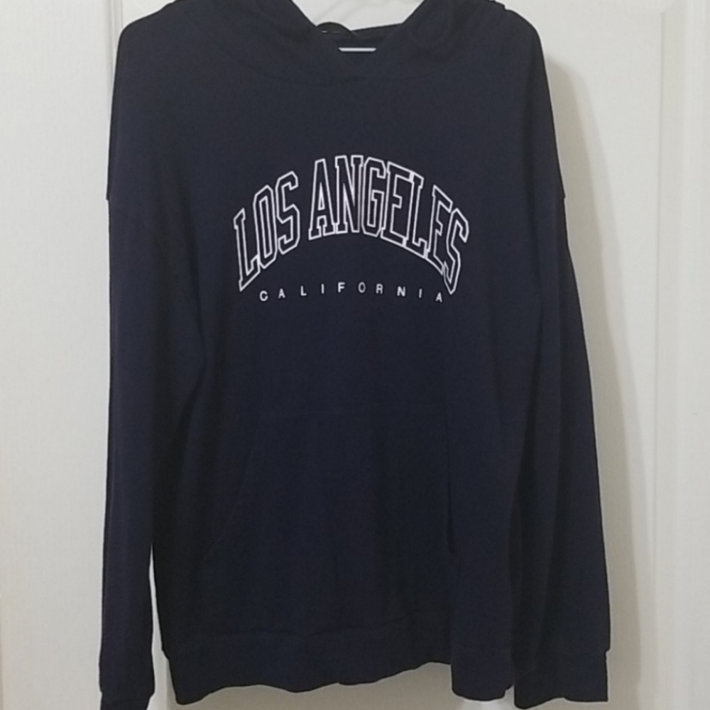 SHEIN Navy Blue Los Angeles Hoodie Size XL